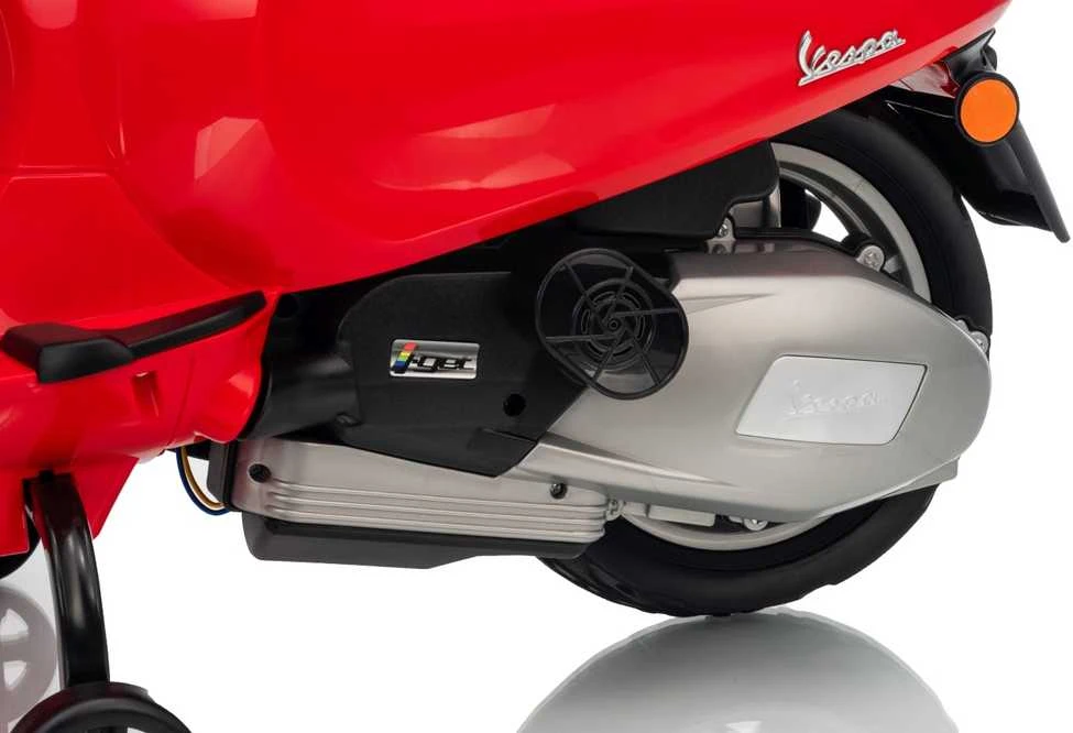 Elektrinis motoroleris Vespa ROMA, Raudona