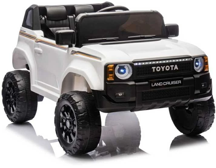 Ramiz Elektromobilis Toyota Land Cruiser PRADO, Baltas