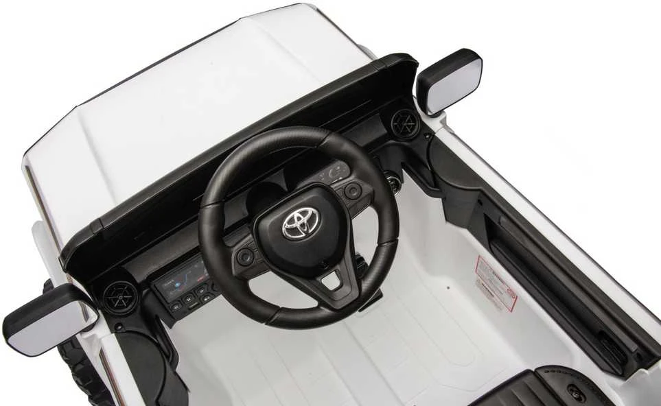 Ramiz Elektromobilis Toyota Land Cruiser PRADO, Baltas