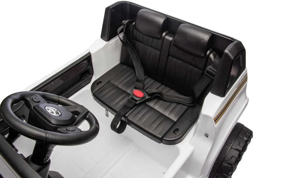 Ramiz Elektromobilis Toyota Land Cruiser PRADO, Baltas