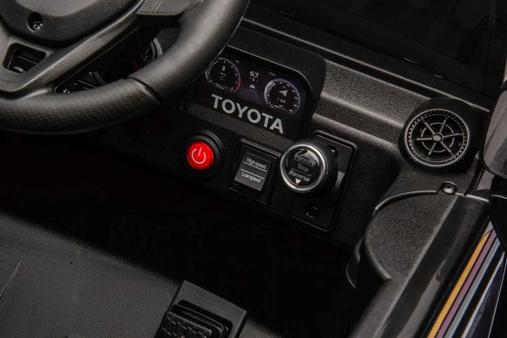 Ramiz Elektromobilis Toyota Land Cruiser PRADO, Juodas