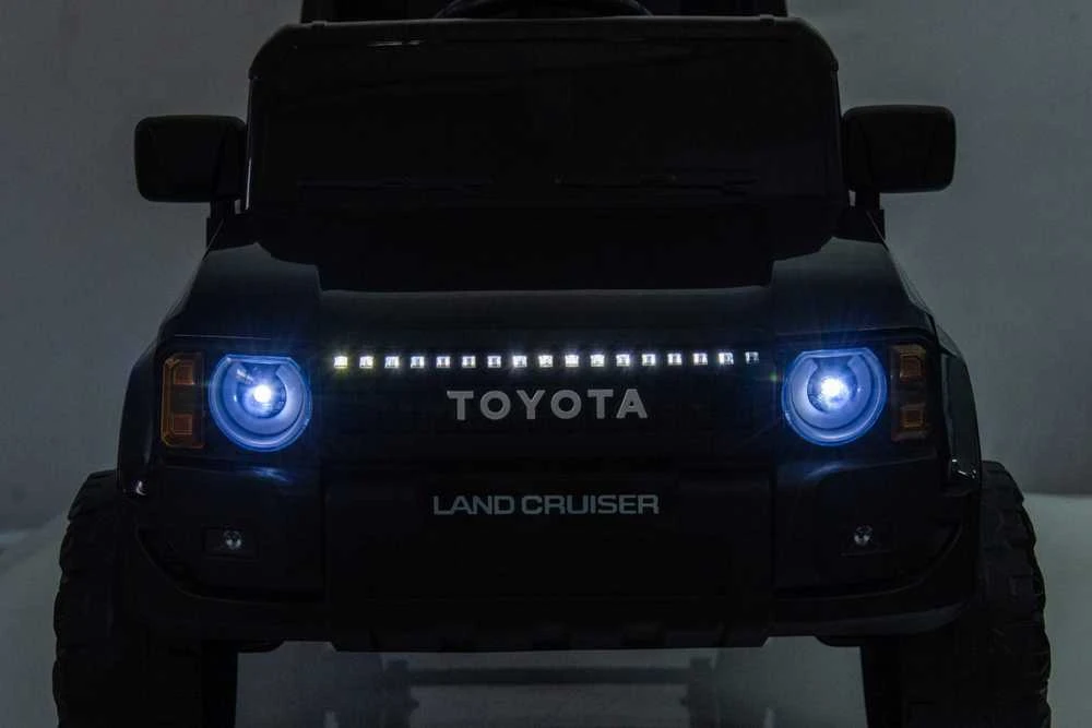 Ramiz Elektromobilis Toyota Land Cruiser PRADO, Juodas