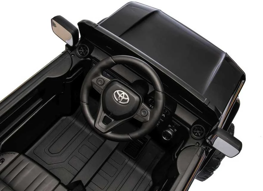Ramiz Elektromobilis Toyota Land Cruiser PRADO, Juodas