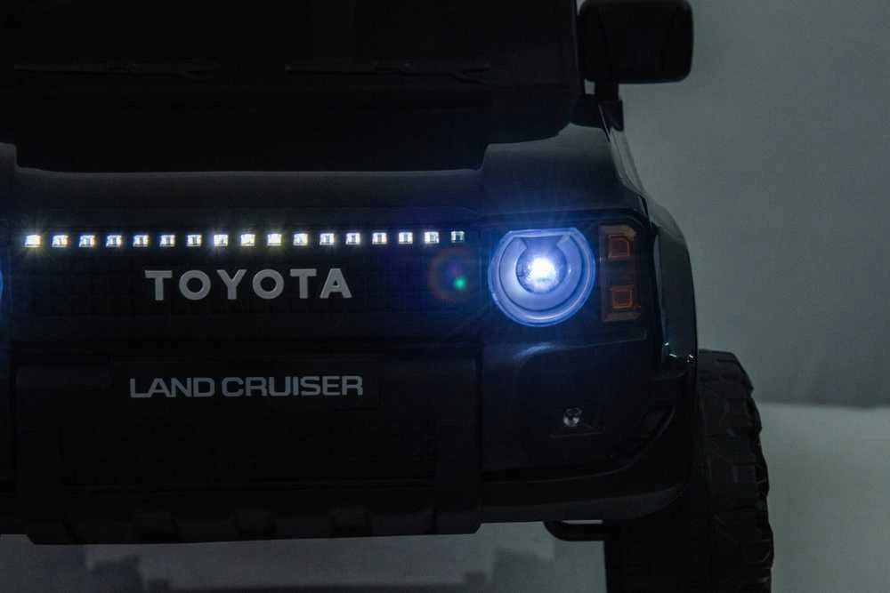 Ramiz Elektromobilis Toyota Land Cruiser PRADO, Juodas