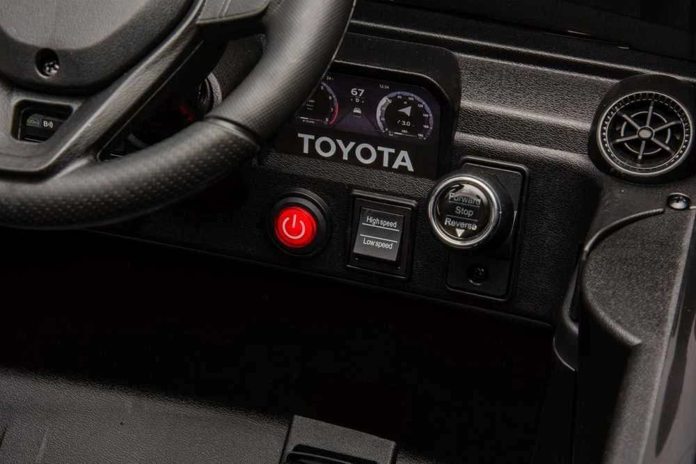 Ramiz Elektromobilis Toyota Land Cruiser PRADO, Juodas