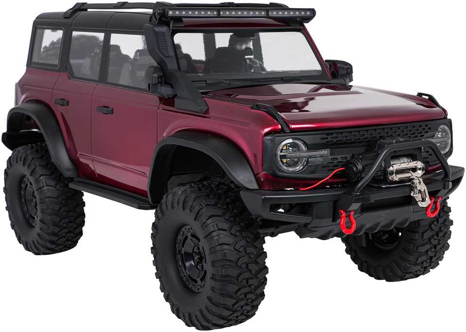 RAMIZ Radijo bangomis valdomas Wilderness automobilis 1:10