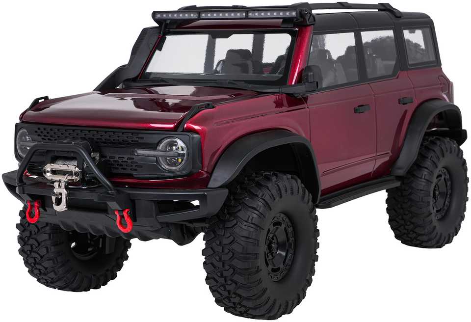 RAMIZ Radijo bangomis valdomas Wilderness automobilis 1:10