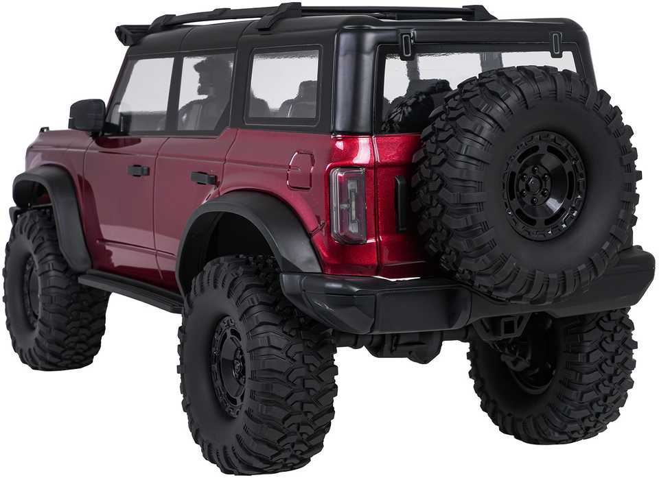 RAMIZ Radijo bangomis valdomas Wilderness automobilis 1:10