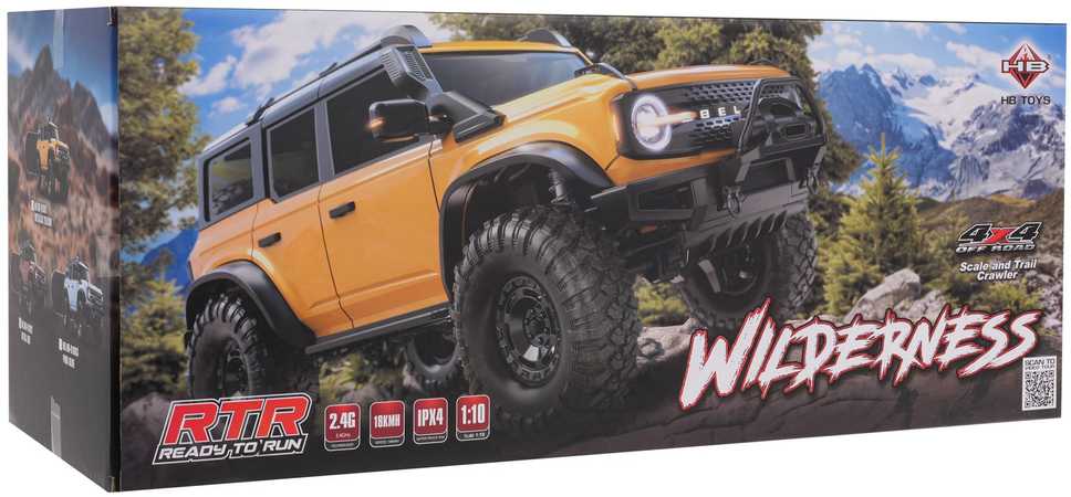 RAMIZ Radijo bangomis valdomas Wilderness automobilis 1:10