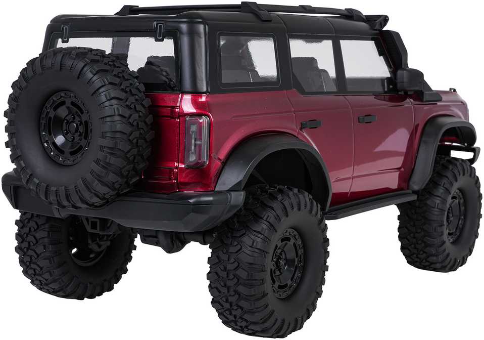RAMIZ Radijo bangomis valdomas Wilderness automobilis 1:10