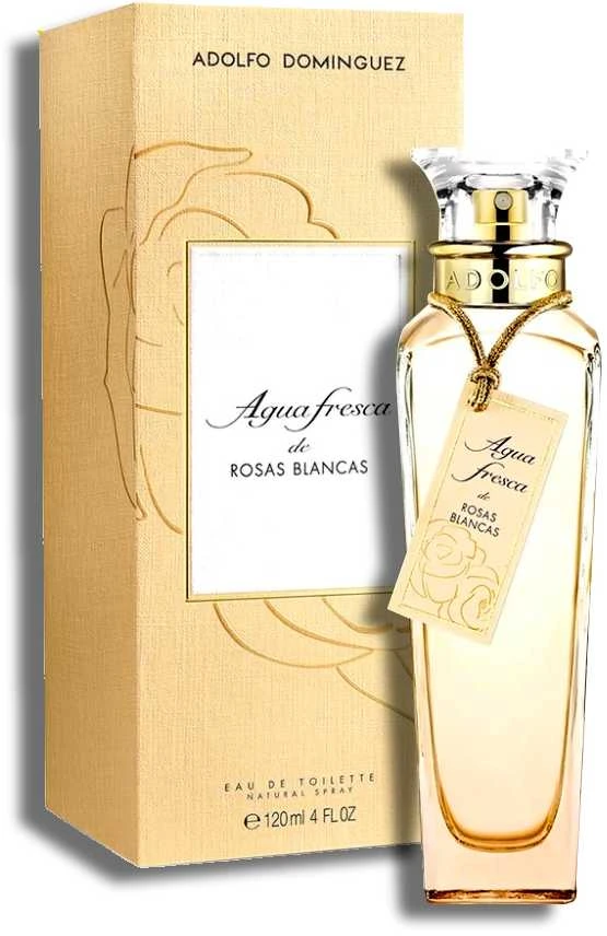 Tualetinis vanduo Adolfo Dominguez Agua Fresca De Rosas Blancas Eau De Toilette Purškiklis, 120ml 2017