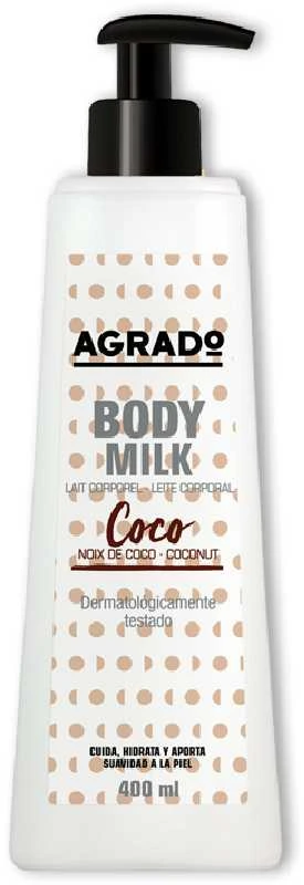 "Agrado" kūno pienelis "Coco" 400ml