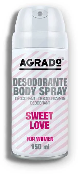 Agrado Desodorante kūno purškiklis Sweet Love