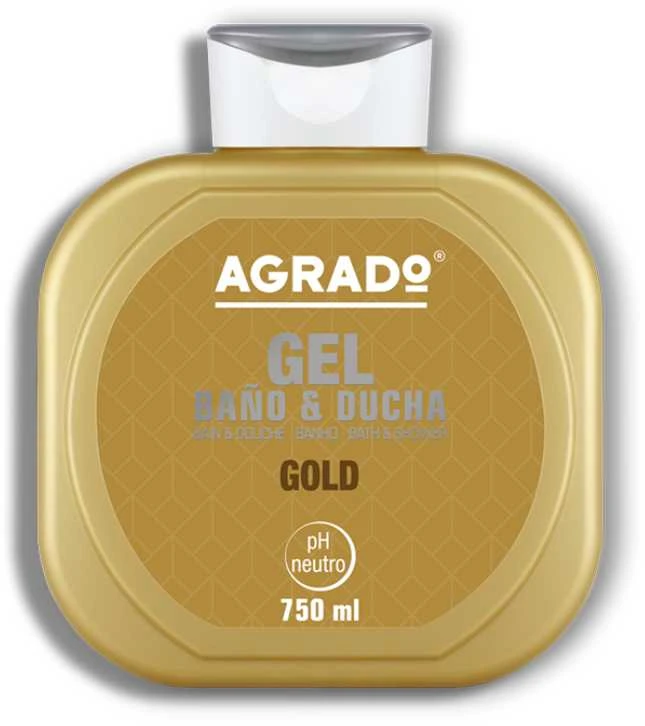 "Agrado" vonios gelis "Gold" 750ml