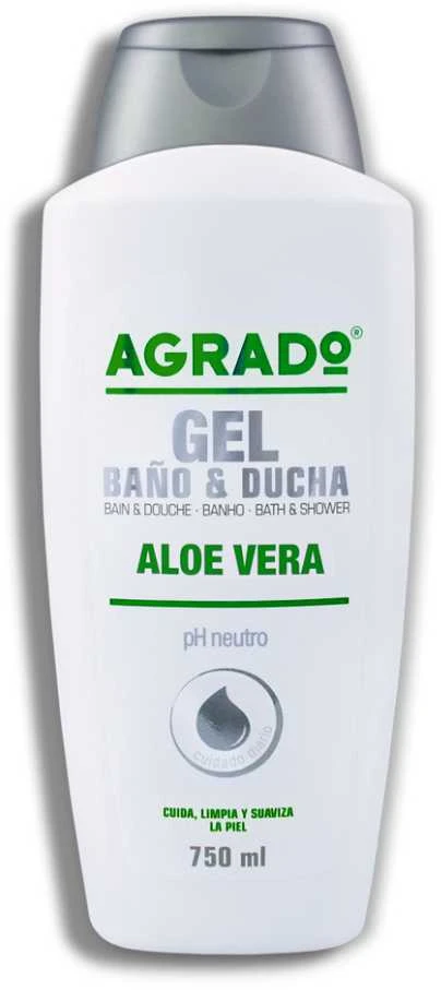 "Agrado" dušo gelis "Aloe Vera" 750ml