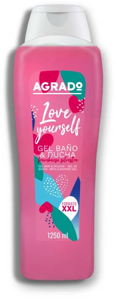 „Agrado“ vonios ir dušo želė „Love Yourself“ 1250