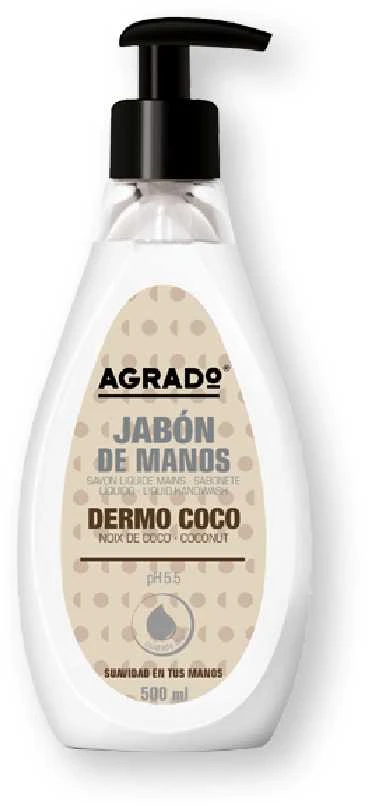 "Agrado" kokosų rankų skystas muilas 500ml