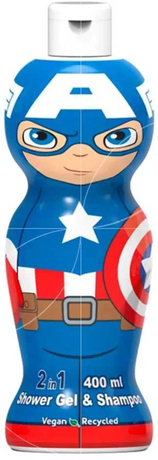 "Marvel Air-Val Captain America" gelis ir šampūnas 1400
