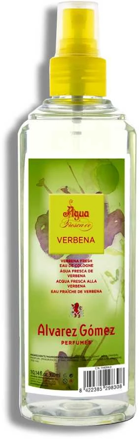 Odekolonas Alvarez Gomez Verbena Fresh Eau De Cologne Purškiklis 300ml