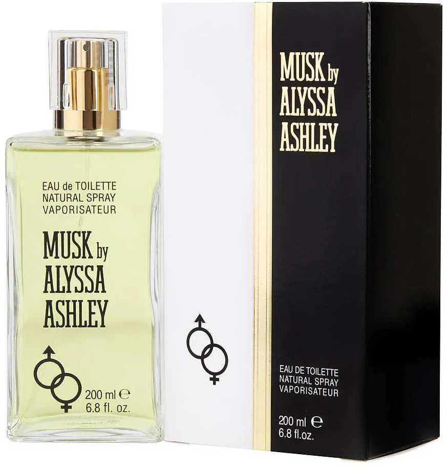 Tualetinis vanduo Alyssa Ashley Musk Eau De Toilette Purškiklis, 200ml