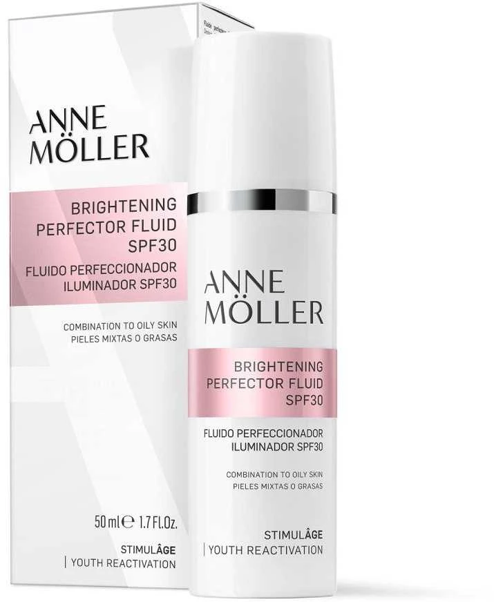 "Anne Möller" šviesinantis tobulinamasis skystis Spf30 50ml