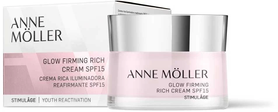 Kremas Anne Möller Stimulage Glow Firming Rich Kreminis, 50 ml