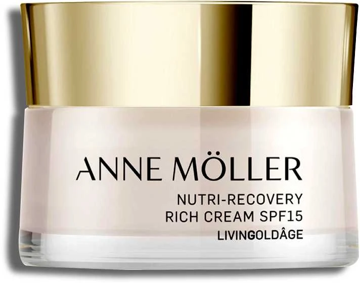 brandžiai odai skirtas veido kremas Anne Möller Livingoldâge Nutri-Recovery Rich Kreminis Spf15 50ml