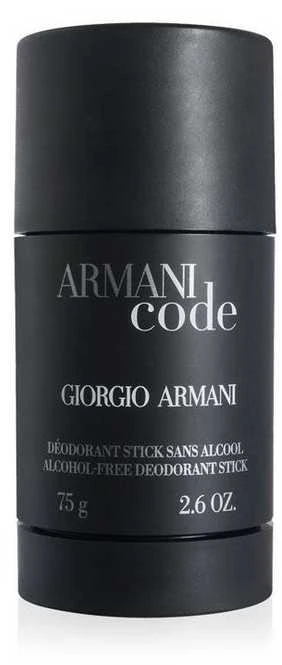 Giorgio Armani Code Dezodorantas pieštukinis dezodorantas vyrams, 75 g