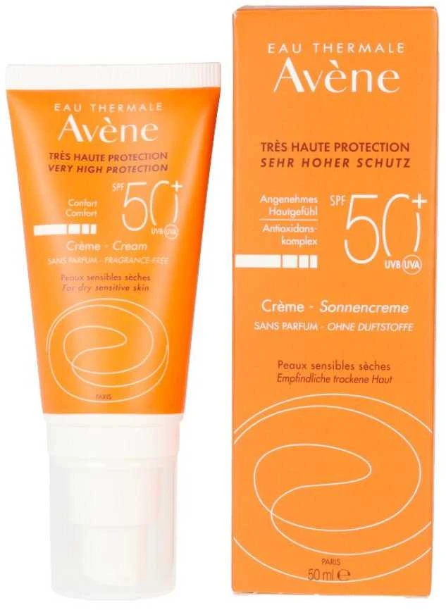 "Avène" bekvapis kremas su SPF 50+ 50ml