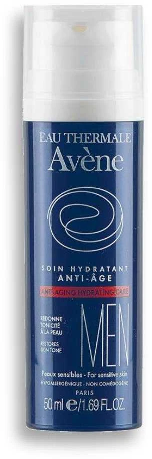 "Avène" drėkinamoji anti-senėjimo priežiūros priemonė vyrams 50ml