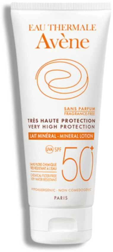 "Avene" labai aukštos apsaugos mineralinis laitas Spf 50+ 100ml
