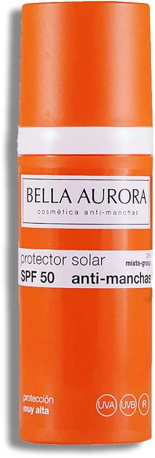 Saulės kremas nuo rudų dėmių Spf 50 Bella Aurora 3113