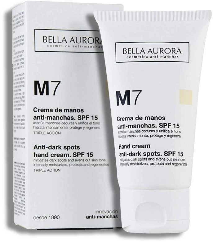 Bella Aurora M7 kremas rankoms nuo tamsiųjų dėmių 75ml