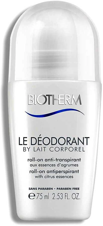 Biotherm Lait Corporel Deo Roll-On rutulinis antiperspirantas, 75 ml