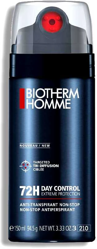 Biotherm Homme 72H Day Control Deo Purškiklis purškiamas antiperspirantas vyrams, 150 ml