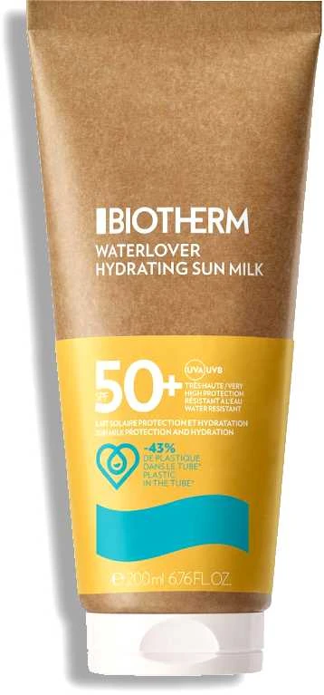 Biotherm Waterlover Hydrating Sun Milk Tube SPF50+, 200 ml
