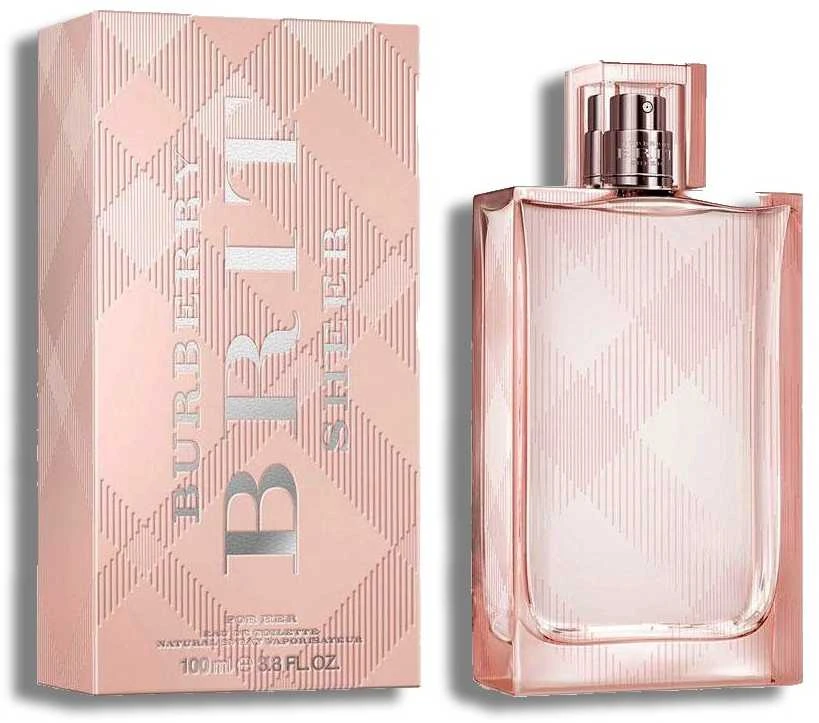 Burberry Brit Sheer EDT tualetinis vanduo moterims, 100 ml
