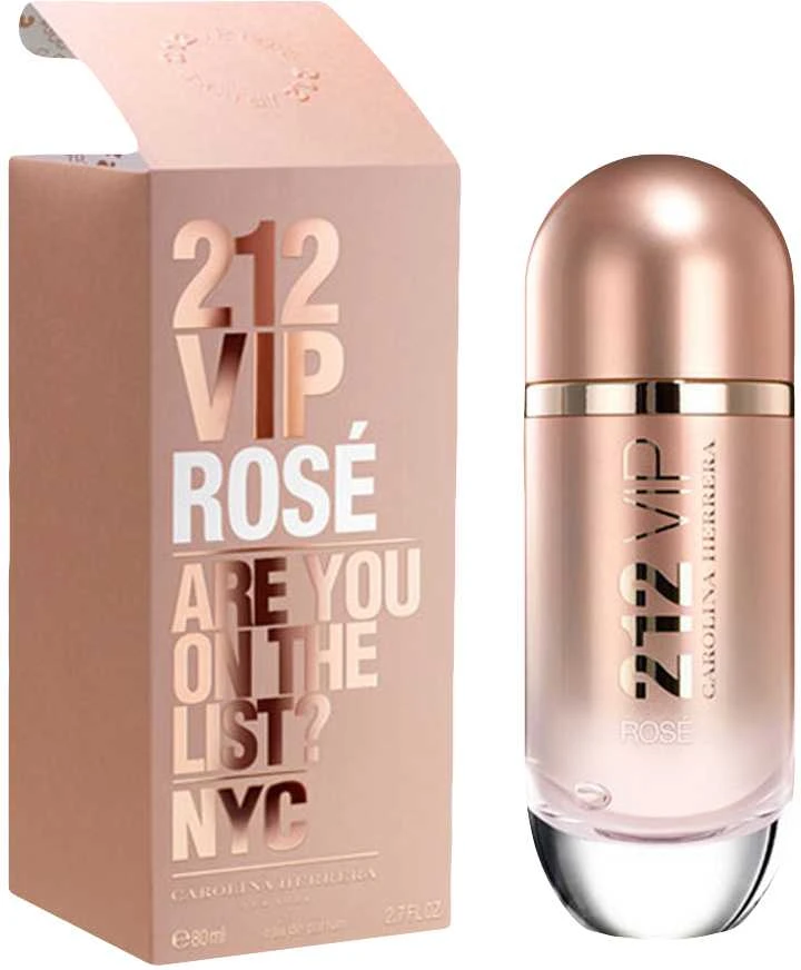 Kvepalai moterims Carolina Herrera 212 VIP Rose EDP, 80 ml