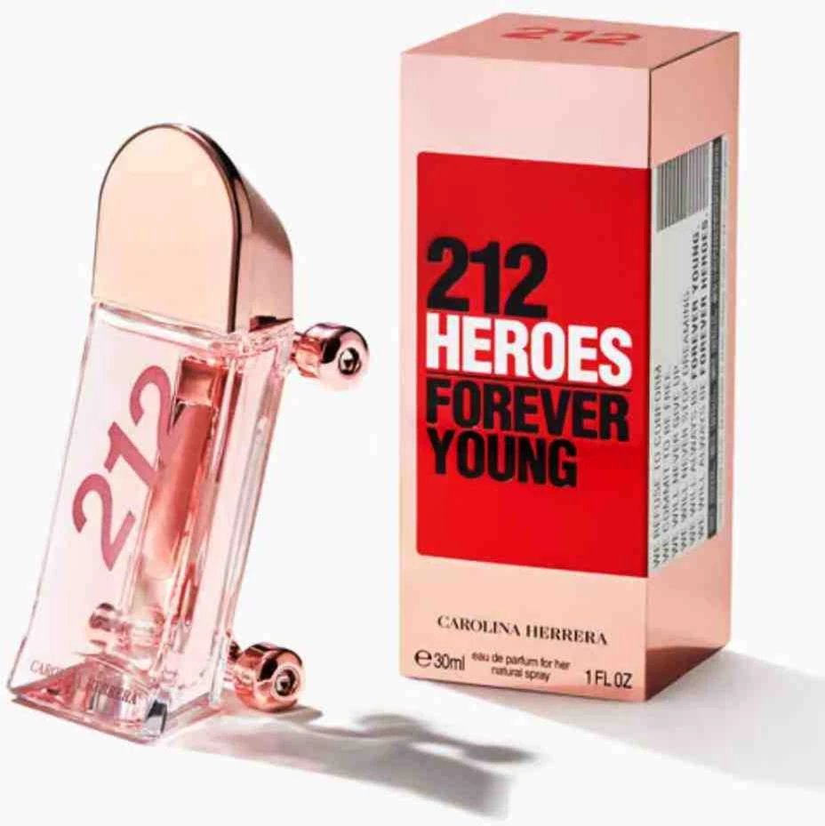 Kvepalai moterims Carolina Herrera 212 Heroes For Her EDP, 30 ml