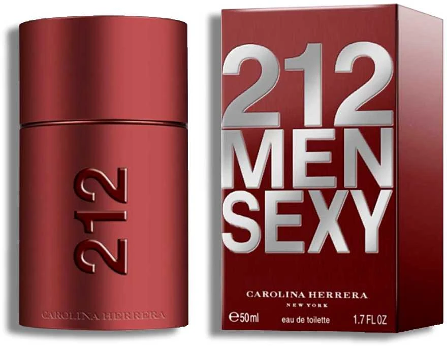 Carolina Herrera 212 Sexy Vyriškas tualetinis vanduo 50ml