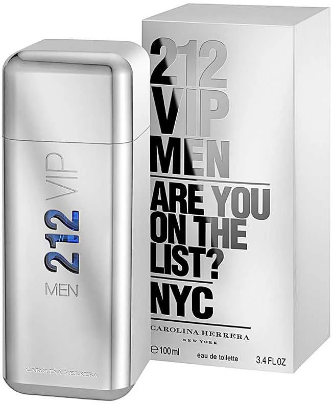 Kvepalai vyrams Carolina Herrera 212 VIP EDT, 100 ml