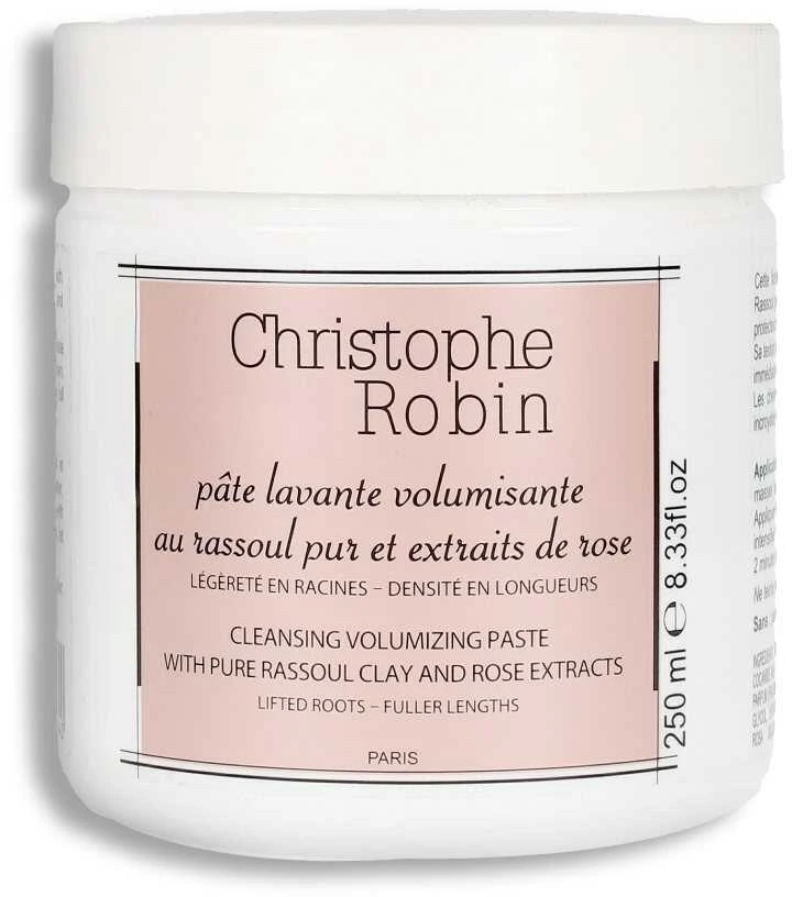 Christophe Robin Cleansing Volumizing Paste With Rose Extracts Valomasis šampūnas pastos pavidalu, pakelia plaukus prie šaknų 250ml
