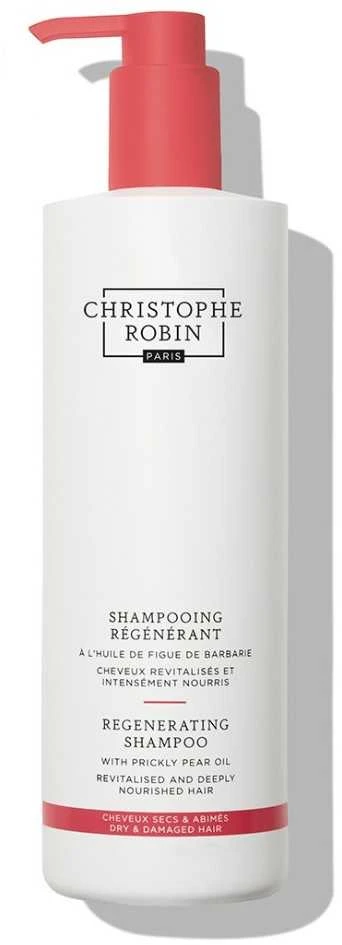 Christophe Robin, regeneruojantis, dygliuotųjų kriaušių aliejus, plaukų šampūnas, 250 ml