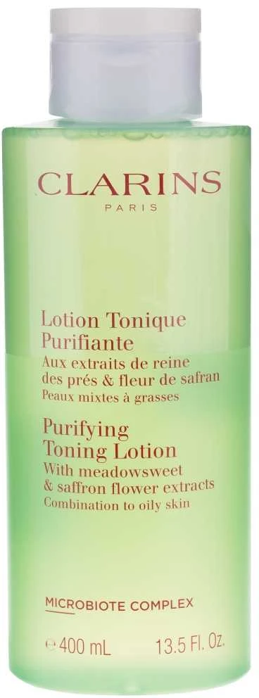 „Clarins“ valomasis tonikas riebiai ir mišriai odai, 400 ml