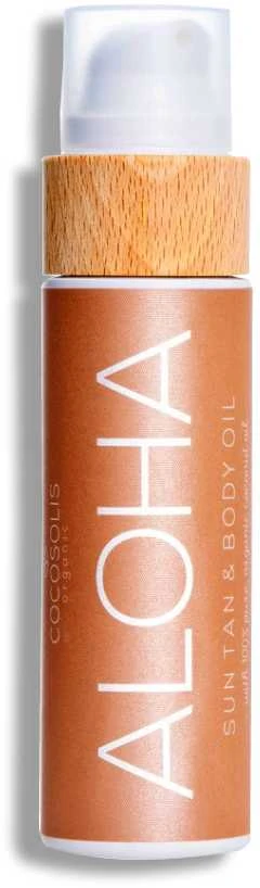 Organiškas kūno įdegio aliejus Cocosolis ALOHA, 110ml