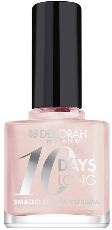 Deborah 10 Days Long Quick-Dry nagų lakas 580 Pearly Rose, 11 ml