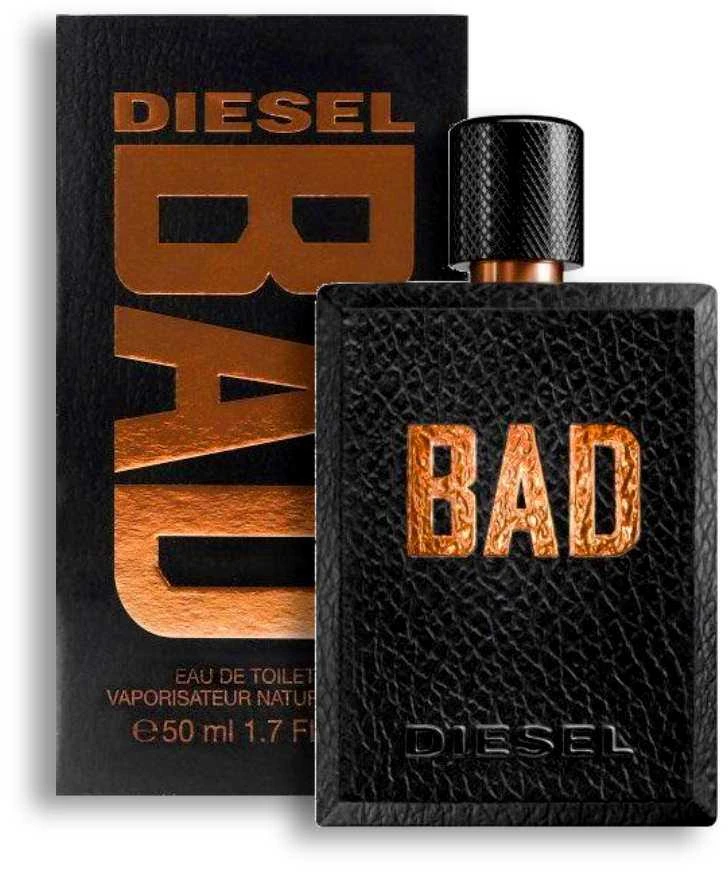 Diesel Bad EDT tualetinis vanduo vyrams, 50 ml