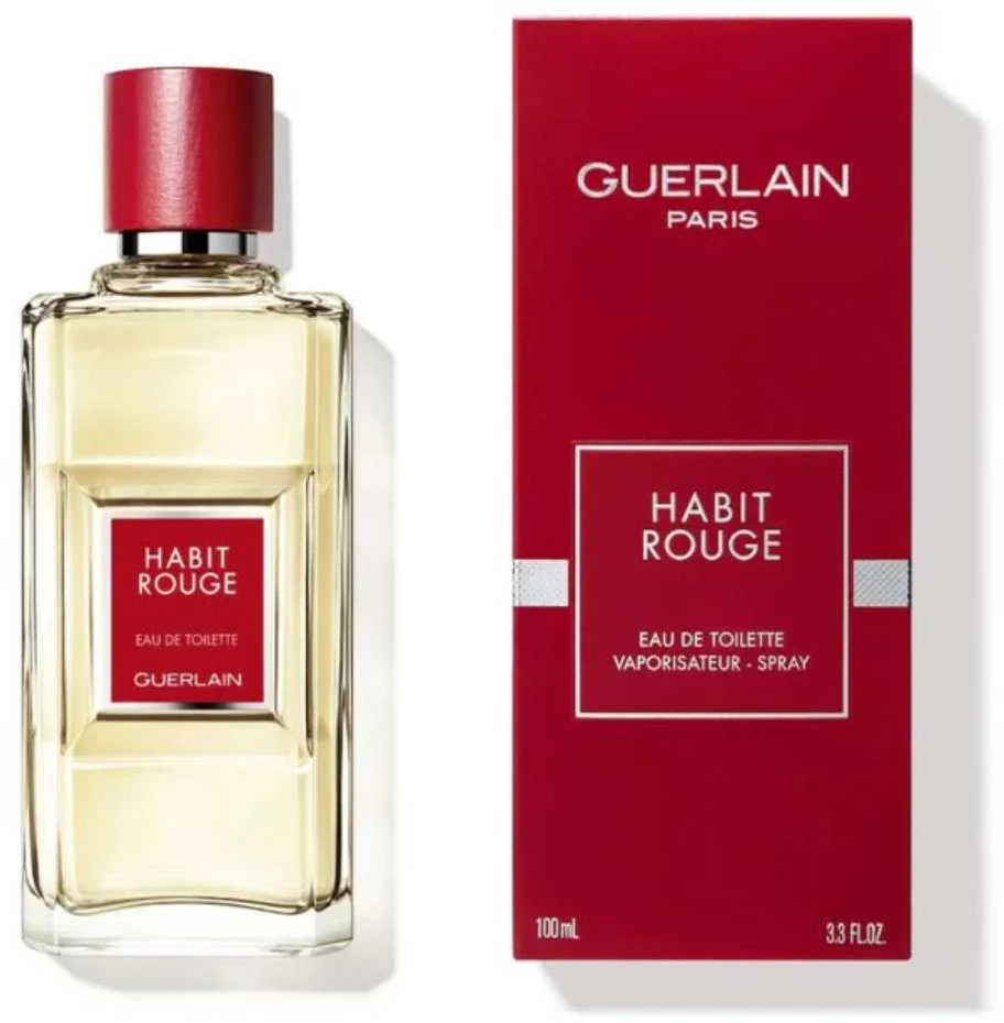Guerlain Habit Rouge EDT tualetinis vanduo unisex, 100 ml
