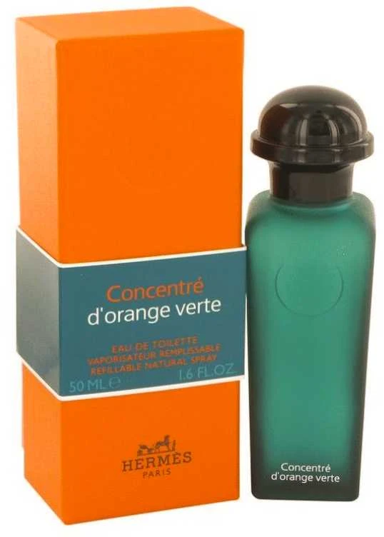 Tualetinis vanduo vyrams Hermes Concentré D'oranžinis Verte Eau De Toilette Sprayy, 50ml