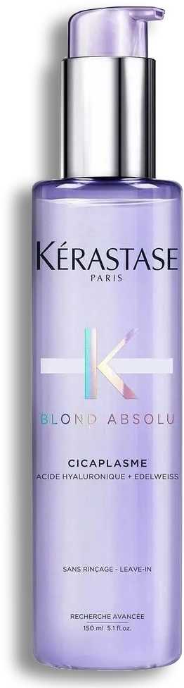 Kérastase Blond Absolu Cicaplasme universalus stiprinamasis ir nuo karščio saugantis šviesintų plaukų serumas 150 ml